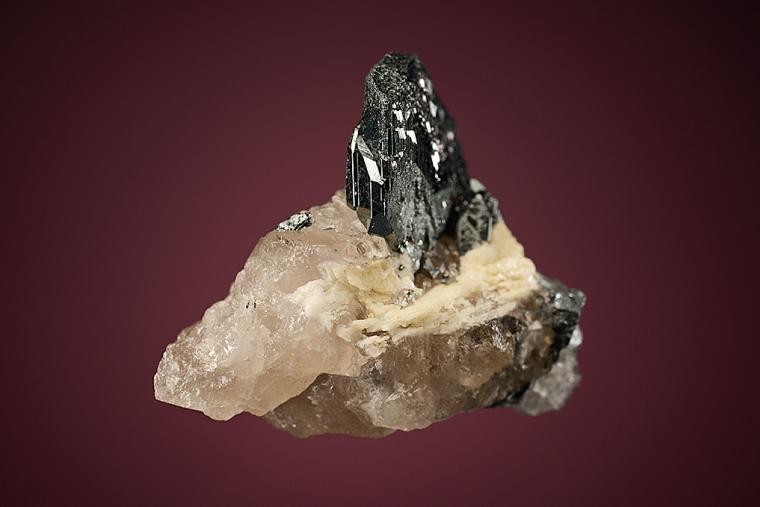 RUTILE on HEMATITE